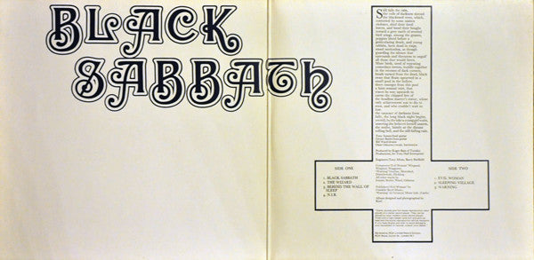 Black Sabbath : Black Sabbath (LP, Album, RE, Gat)