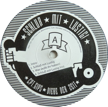 Captain Gips, Diebe Der Zeit : Schluß Mit Lustig (12")