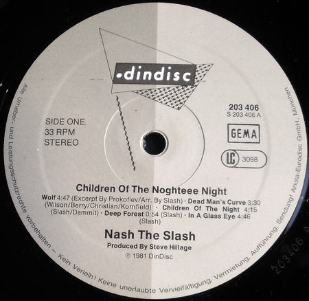 Nash The Slash : Children Of The Night (LP, Album)