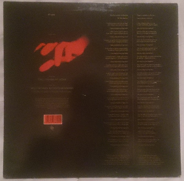 Diamanda Galás : The Litanies Of Satan (12", RE)