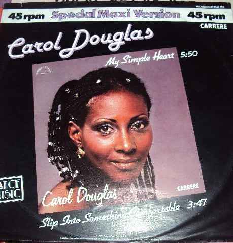 Carol Douglas - My Simple Heart (12") (Very Good Plus (VG+))