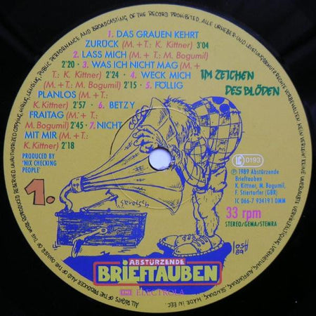 Abstürzende Brieftauben : Im Zeichen Des Blöden (LP, Album)