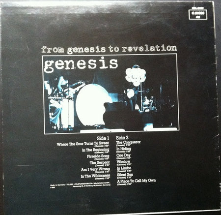 Genesis : From Genesis To Revelation (LP, Album, RE)