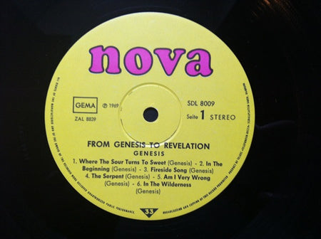Genesis : From Genesis To Revelation (LP, Album, RE)