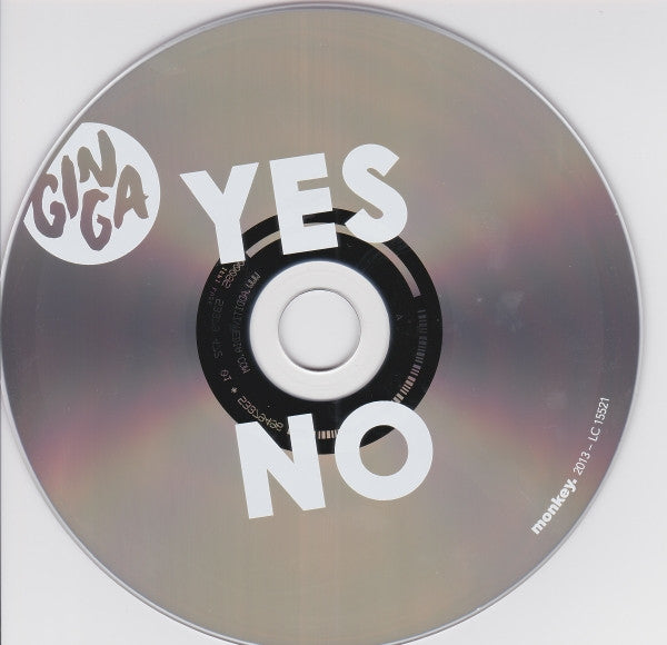 Ginga : Yes / No (LP, Album, Ltd + CD, Album)