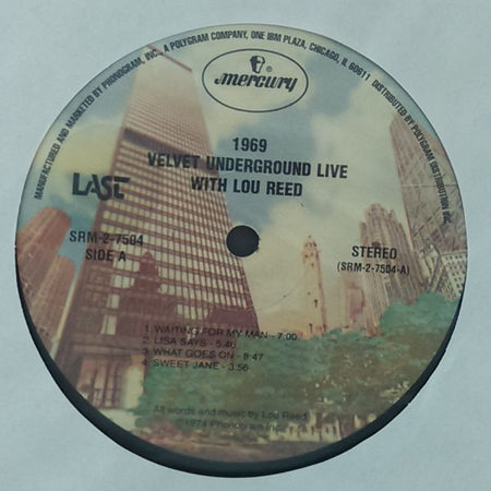 The Velvet Underground : 1969 Velvet Underground Live With Lou Reed (2xLP, Album, RE, Gat)