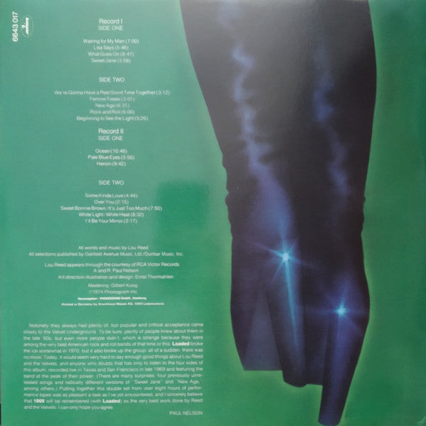 The Velvet Underground : 1969 Velvet Underground Live With Lou Reed (2xLP, Album, RE, Gat)