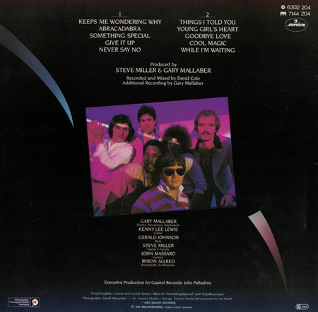 Steve Miller Band : Abracadabra (LP, Album)