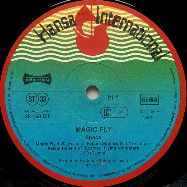 Space : Magic Fly (LP, Album)