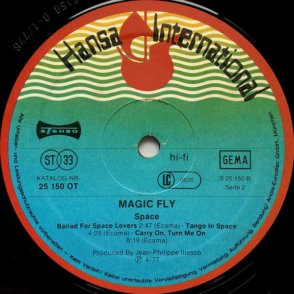Space : Magic Fly (LP, Album)