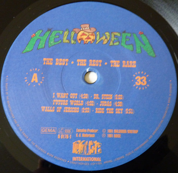 Helloween : The Best - The Rest - The Rare (LP, Comp + 12", Maxi)