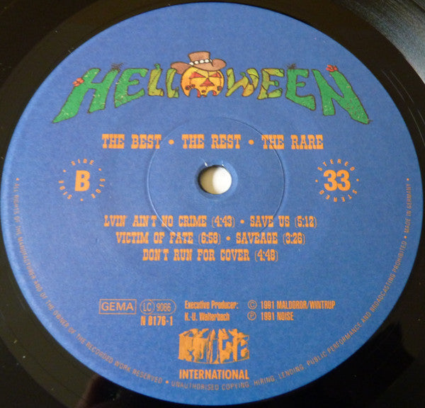 Helloween : The Best - The Rest - The Rare (LP, Comp + 12", Maxi)