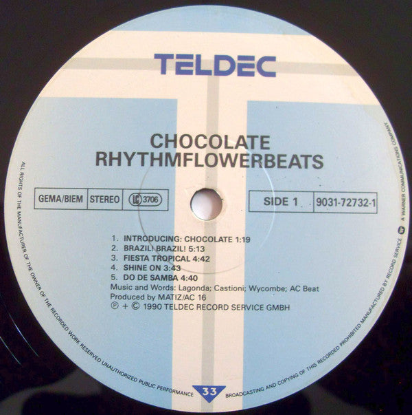 Chocolate : Rhythmflowerbeats (LP)