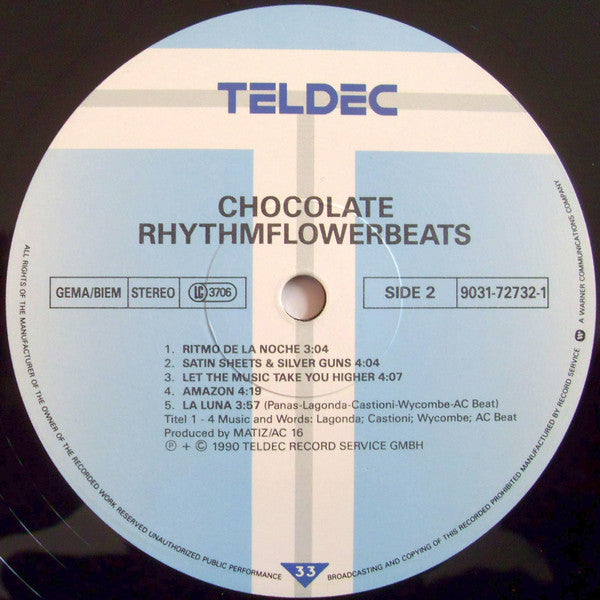 Chocolate : Rhythmflowerbeats (LP)