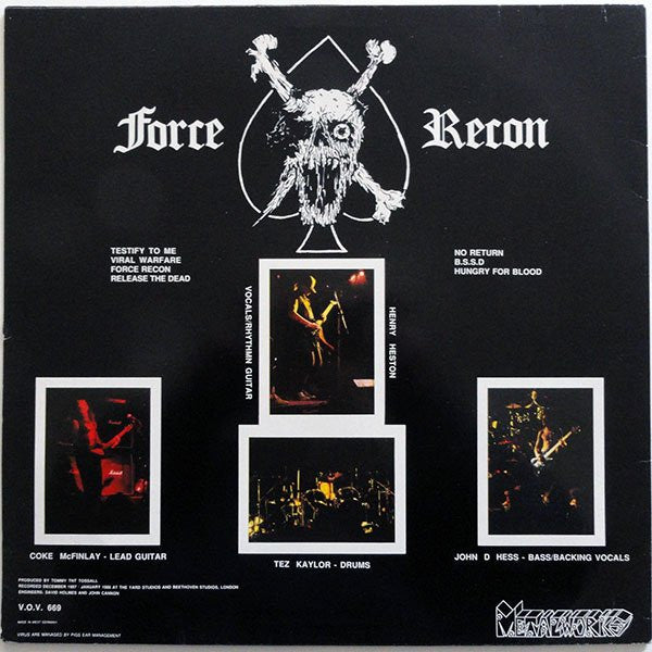 Virus (18) : Force Recon (LP, Album)