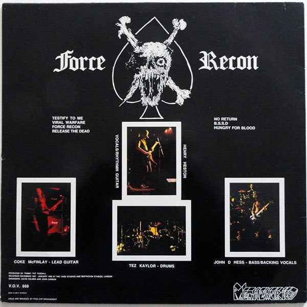 Virus  - Force Recon (LP) (Very Good Plus (VG+))