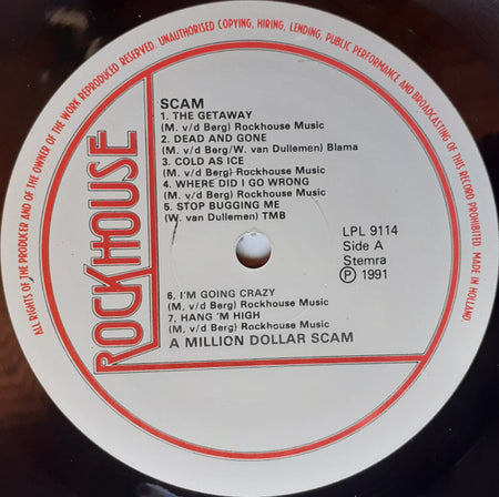 Scam (10) : A Million Dollar Scam (LP, Album)