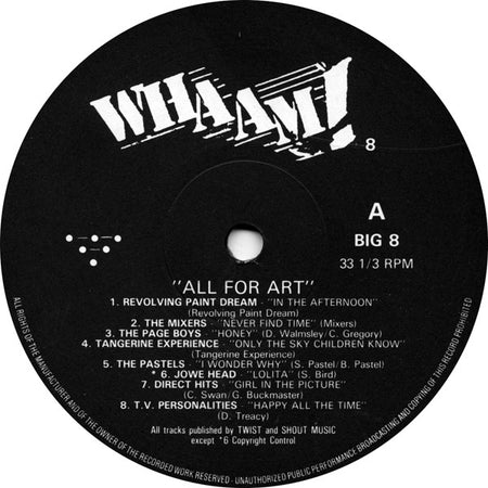 Various : All For Art... And Art For All! (LP, Comp)
