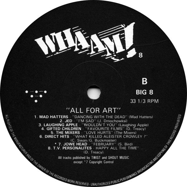 Various : All For Art... And Art For All! (LP, Comp)