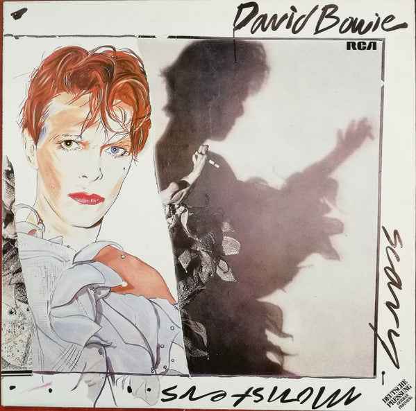 David Bowie - Scary Monsters (LP) (Very Good Plus (VG+))