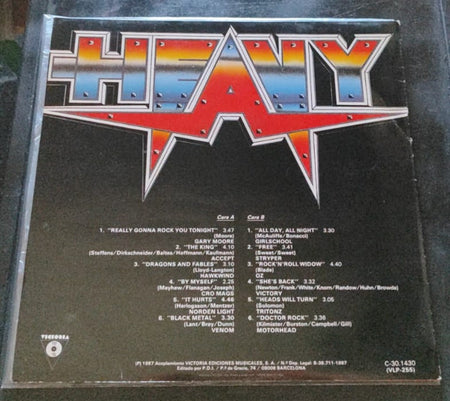 Various : + Heavy / Vol. 4 (LP, Comp)