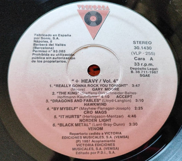 Various : + Heavy / Vol. 4 (LP, Comp)