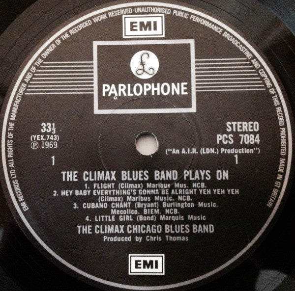 Climax Blues Band : Plays On (LP, Album, RP)