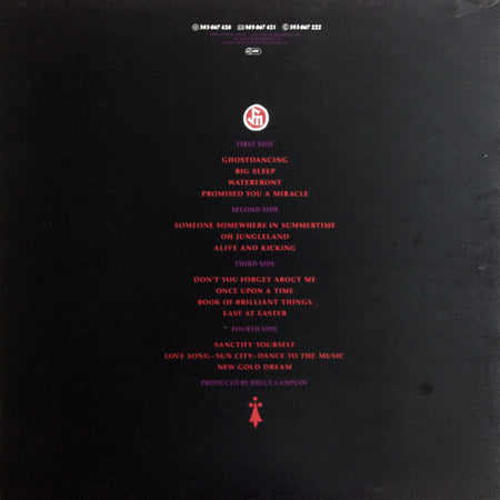 Simple Minds : Live In The City Of Light (2xLP, Album, Gat)