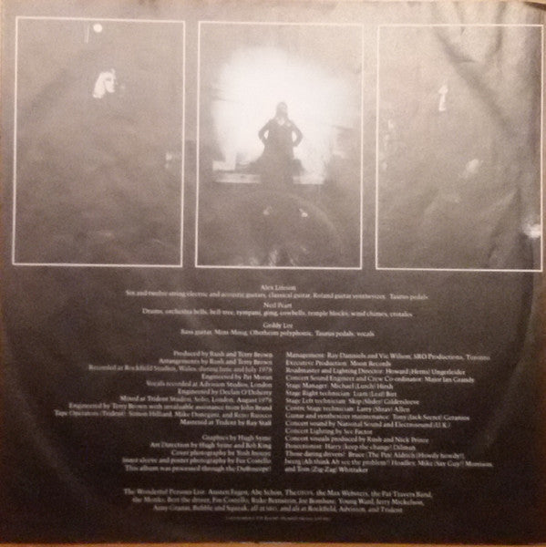 Rush : Hemispheres (LP, Album, Gat)