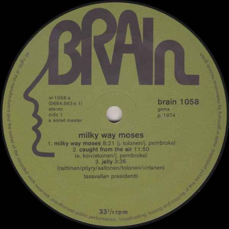 Tasavallan Presidentti Milky Way Moses (LP) (Very Good Plus (VG+))
