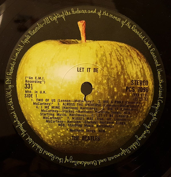 The Beatles : Let It Be (LP, Album, RE)