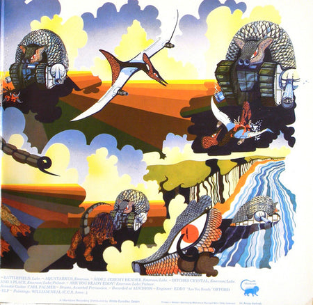 Emerson, Lake & Palmer : Tarkus (LP, Album, RE, Gat)