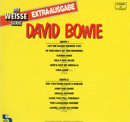 David Bowie : Extra-Ausgabe (LP, Comp)