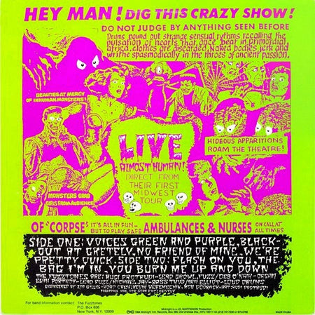 The Fuzztones : Leave Your Mind At Home (LP, MiniAlbum)