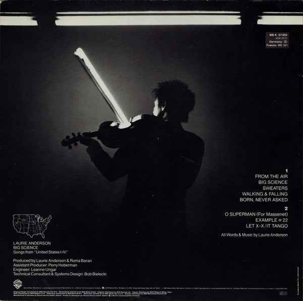 Laurie Anderson - Big Science (LP) (Near Mint (NM or M-))