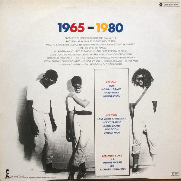 Basement 5 : 1965 – 1980 (LP, Album)