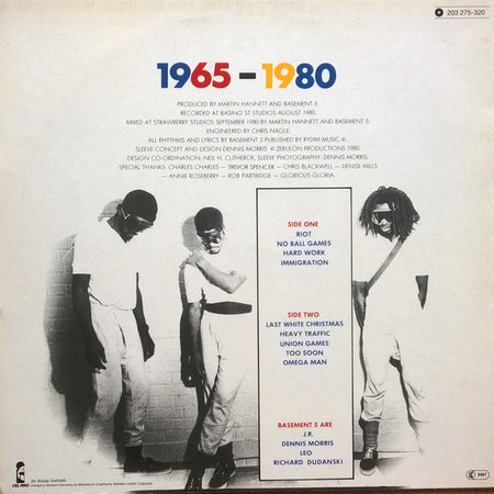 Basement 5 : 1965 – 1980 (LP, Album)