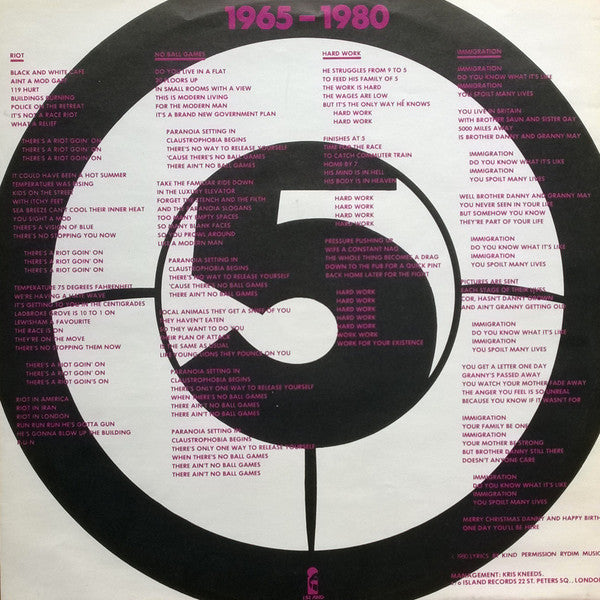 Basement 5 : 1965 – 1980 (LP, Album)