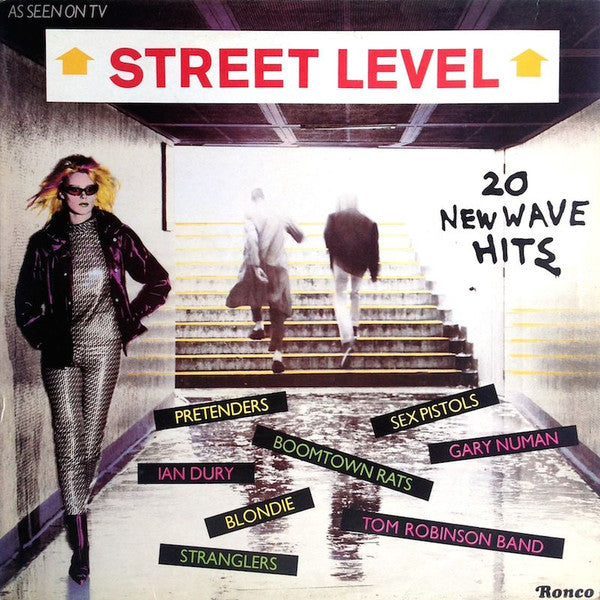 Various : Street Level (20 New Wave Hits) (LP, Album, Comp)
