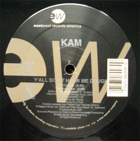 Kam (2) : Peace Treaty / Y'all Don't Hear Me Dough (12")