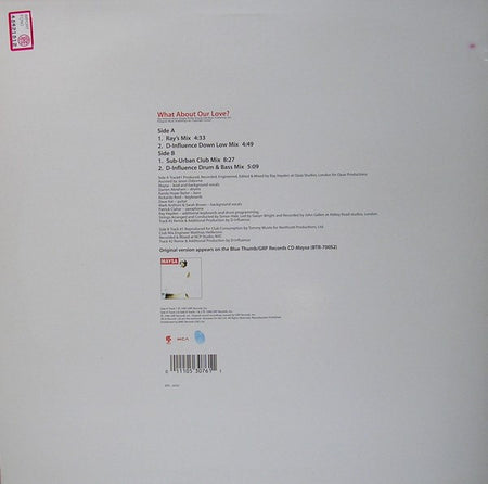 Maysa Leak : What About Our Love? (12")