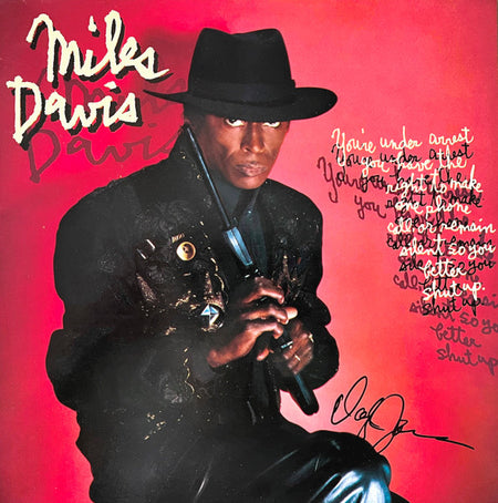 Miles Davis : You're Under Arrest (LP, Album, Red)