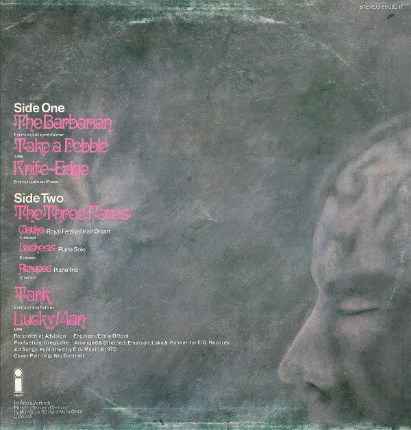 Emerson, Lake & Palmer : Emerson Lake & Palmer (LP, Album, RP)