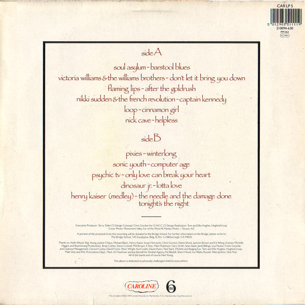 Various : The Bridge - A Tribute To Neil Young (LP, Album)