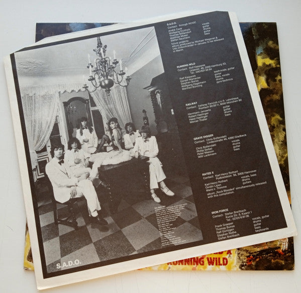 Various : Rock From Hell (German Metal Attack) (LP, Comp)