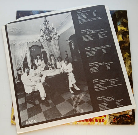 Various : Rock From Hell (German Metal Attack) (LP, Comp)
