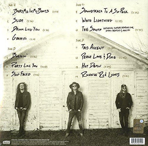 The Cadillac Three : Bury Me In My Boots (2xLP, Album)