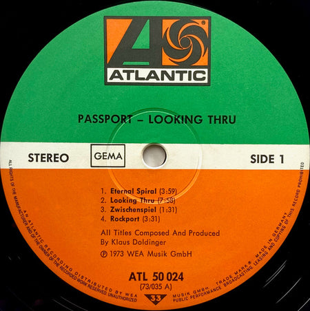 Passport (2) : Looking Thru (LP, Album)