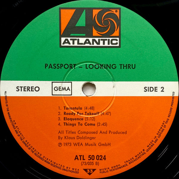 Passport (2) : Looking Thru (LP, Album)