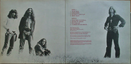 Black Sabbath : Paranoid (LP, Album, Gat)